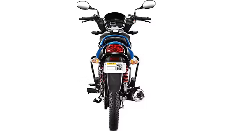 QR Sticker on vehicle